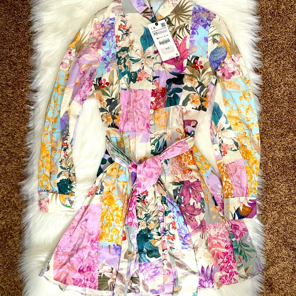 Zara Floral print Dress